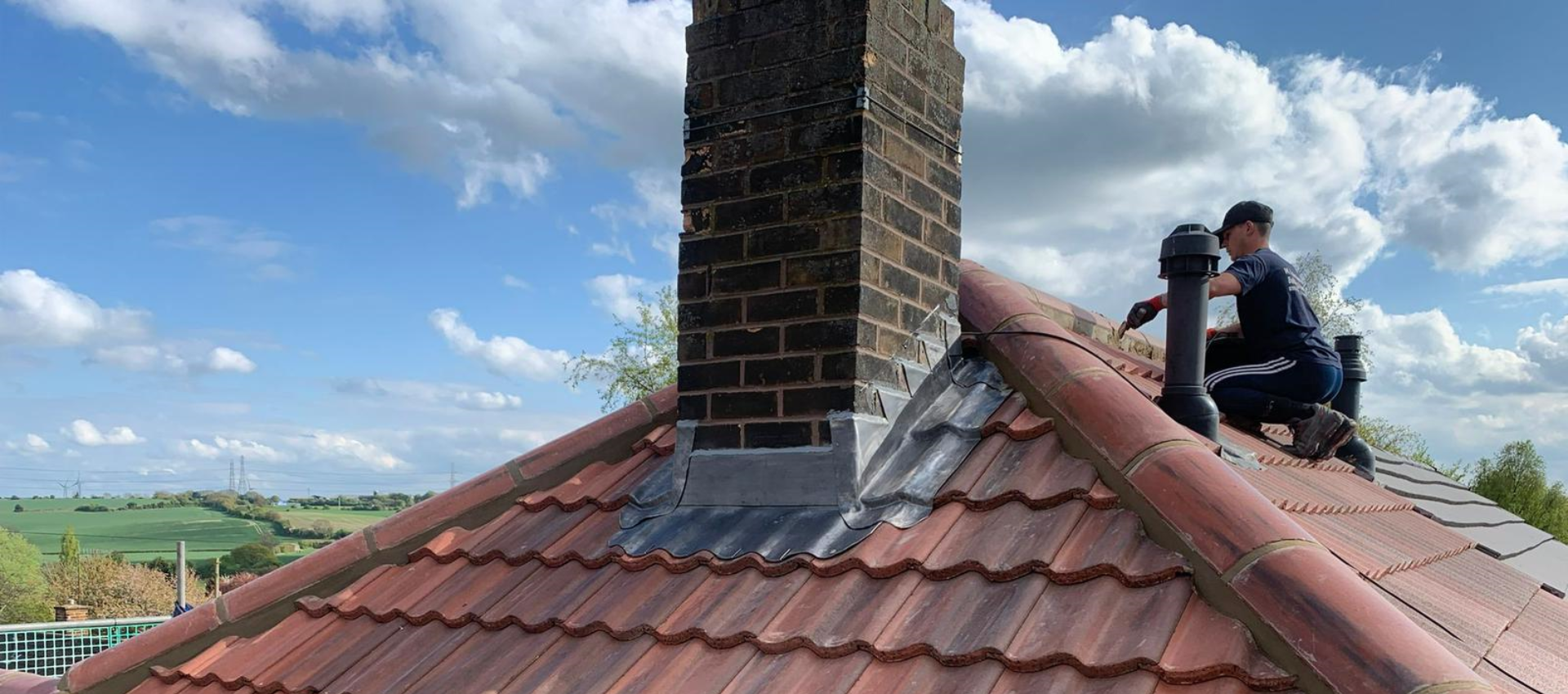 “The dedicated team at M. B. Roofing & Leadwork-Yorkshire skillfully installing high-quality roofing solutions in the pict